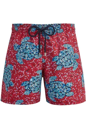 Vilebrequin Badeshorts med skildpaddetryk