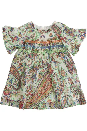 Etro Kjole med paisleytryk og svaj