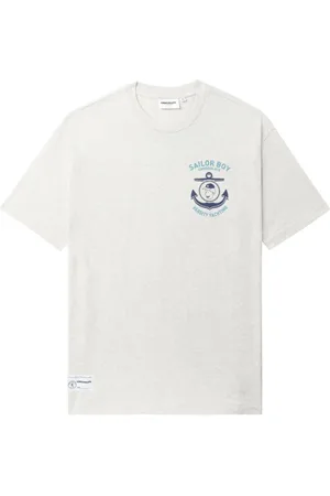Chocoolate T-shirt med ankertryk