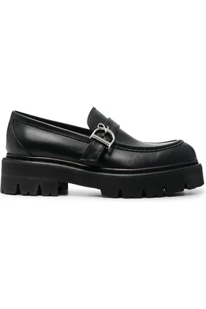 Dsquared2 Flade loafers med monogram-detalje