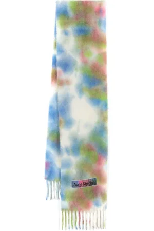 Acne Studios Tørklæde med batiktryk