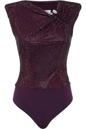 Philipp Plein Bodysuit med krystaludsmykninger