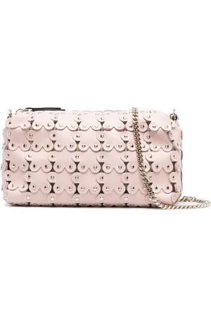 RED(V) Flower Puzzle crossbody-taske