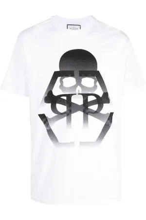 Philipp Plein Kortærmet T-shirt med logotryk