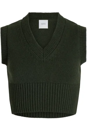 Patou Vest med cropped pasform