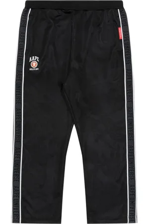 A Bathing Ape Joggingbukser med logoapplikation