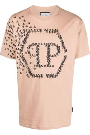 Philipp Plein Kortærmet T-shirt med logotryk