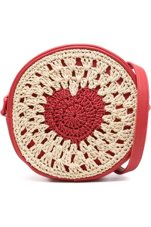 Stella McCartney Crossbody-taske med interwoven hjerte