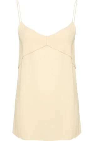 Fabiana Filippi Tanktop med perledekoreret kant