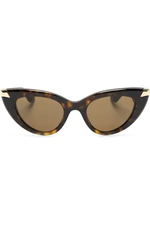 Alexander McQueen Punk Rivet cat eye-solbriller