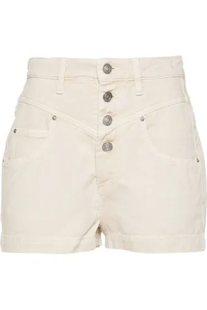 Marant Etoile Højtaljede Jovany shorts i twill