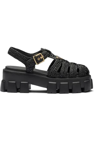 Prada Cage plateau-sandaler