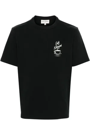 Café Kitsuné T-shirt med logotryk