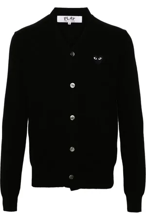 Comme des Garçons Cardigan med hjertemærke
