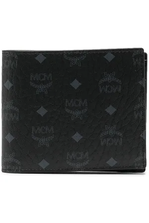 MCM Lille foldepung med monogram-tryk