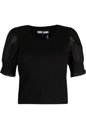 DKNY Kortærmet top med rund hals