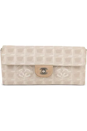 CHANEL Choco Bar Travel skuldertaske fra 2003