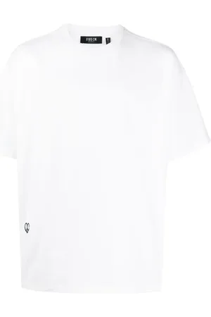 FIVE CM T-shirt i bomuld med hjertetryk
