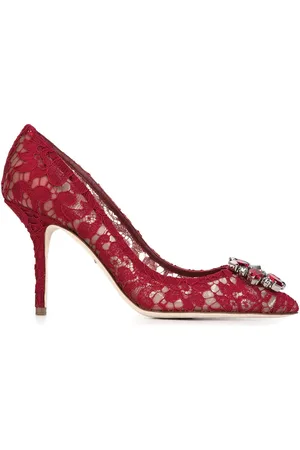 Dolce & Gabbana Bellucci Taormina pumps med blonde