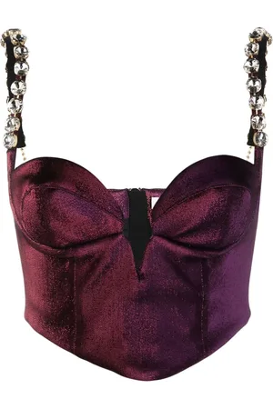 AREA Mussel Cup bustier-top