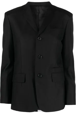 UNDERCOVER Blazer i uldblanding med perleapplikation