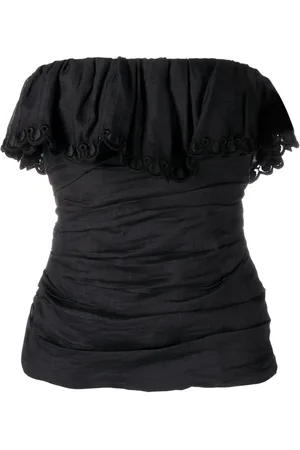 Isabel Marant Orma top med off-shoulder-snit