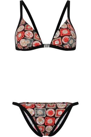 CHANEL Trekantsbikini med CC-tryk