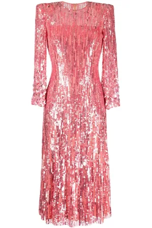Jenny Packham Mellemlang Nymph kjole med pailletter