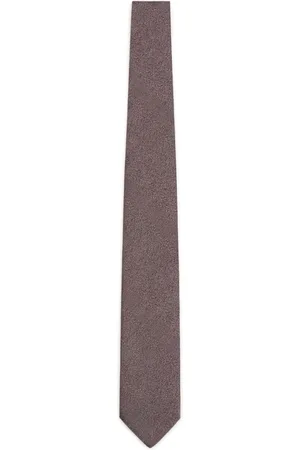 Lanvin Sildebensmønstret slips i silke