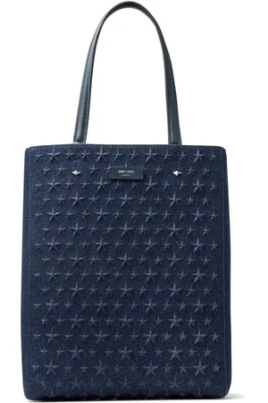 Jimmy Choo Lenny M-M tote i denim