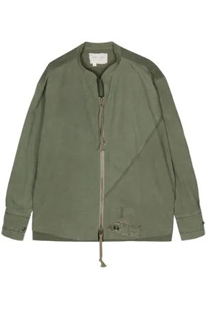 GREG LAUREN Jakke bomuld med lynlås