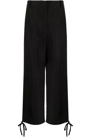 Msgm Cropped bukser med bundet kant