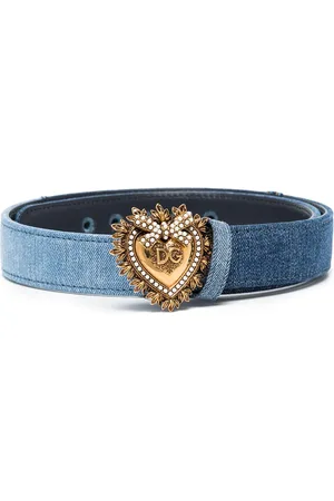Dolce & Gabbana Devotion bælte i denim