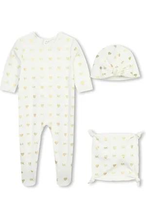 Michael Kors Babydragt med monogramtryk