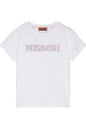 Missoni T-shirt med logoapplikation