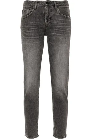 AG Jeans Ex-Boyfriend jeans med mellemhøj talje og smalle ben