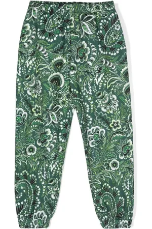 Etro Joggingbukser med blomstertryk
