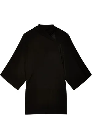 Rick Owens Asymmetrisk kortærmet T-shirt