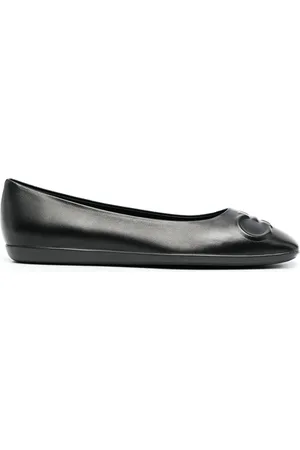 Salvatore Ferragamo Ballerina-sko med Gancini-prægning