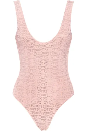 Philipp Plein Badedragt med udsmykket monogram