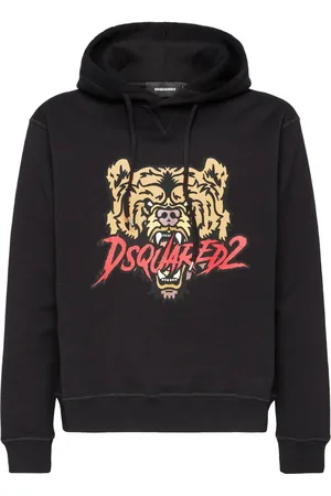 Dsquared2 Hættetrøje med logotryk