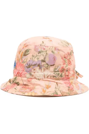 ZIMMERMANN Bøllehat med blomstertryk