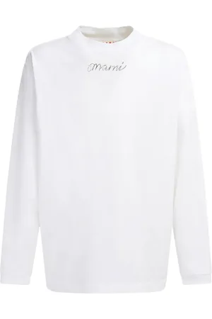 Marni T-shirt med logotryk