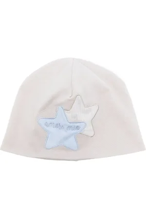 LA STUPENDERIA Hue med slogan-broderi