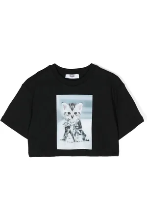 Msgm T-shirt med grafisk tryk