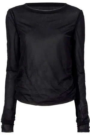 Proenza Schouler Langærmet T-shirt i jersey
