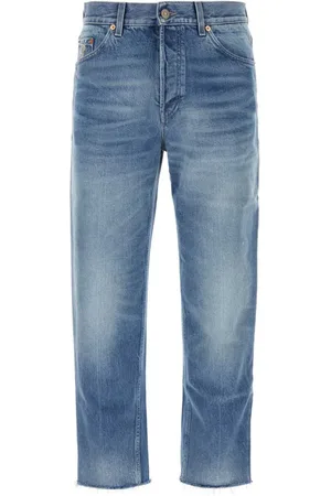 Gucci Jeans med lige ben og logomærke