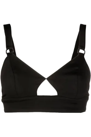 REMAIN Cropped Biena top med udskæring
