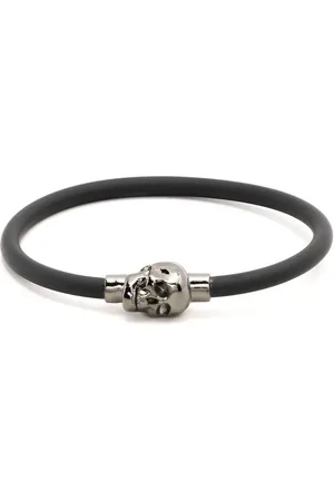 Alexander McQueen Armbånd med dødningehoved-vedhæng