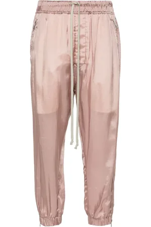 Rick Owens Cropped joggingbukser med løbesnor